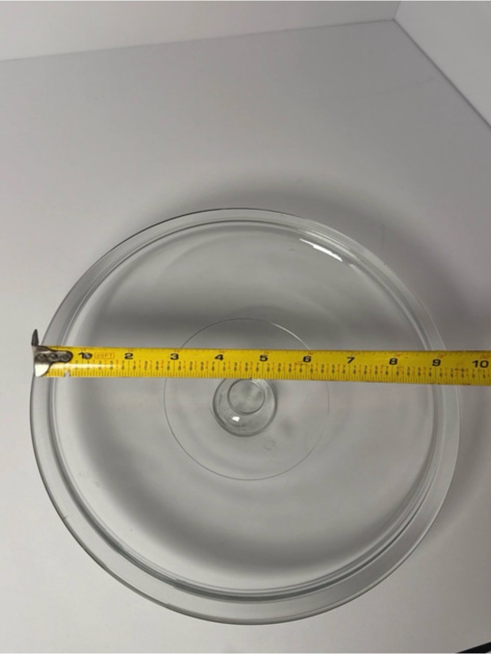 Clear glass cooking lid